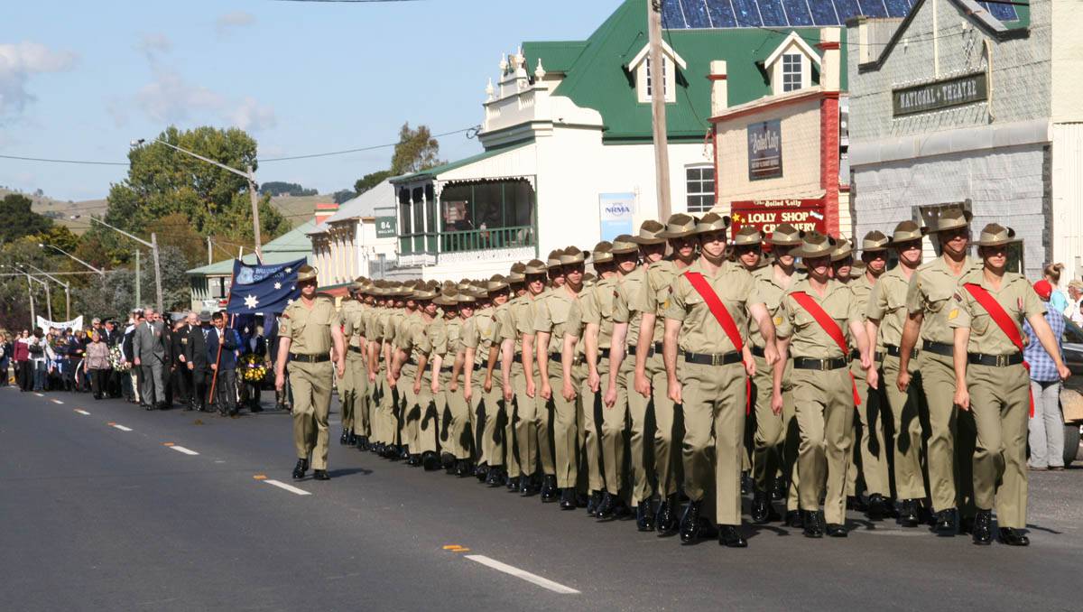 Anzac Day Mark Braidwood 2013